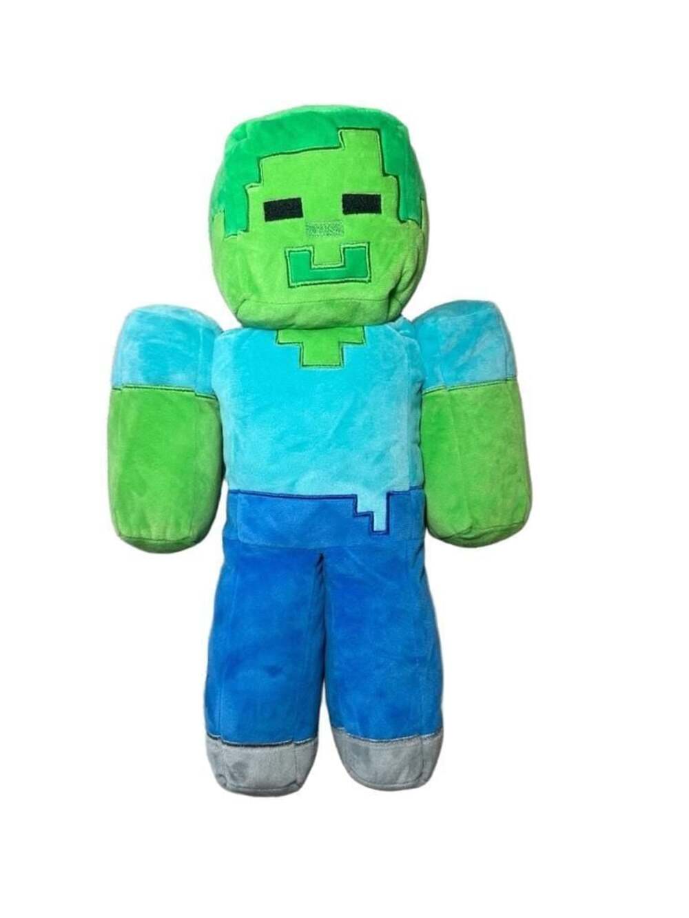 Mojang Minecraft Zombie Character 19-inch Soft Plush Pillow Buddy
